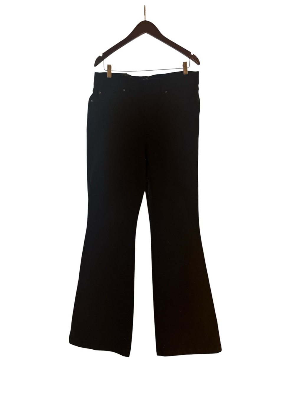Spanx- Women’s Flared Jeans in Clean Black